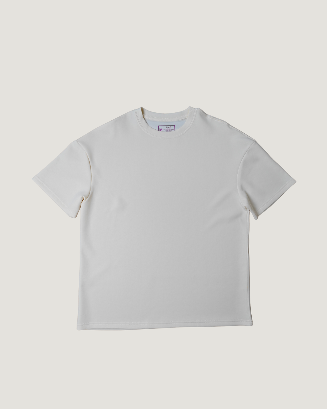 Loose Basic Tee - Cream T-shirt